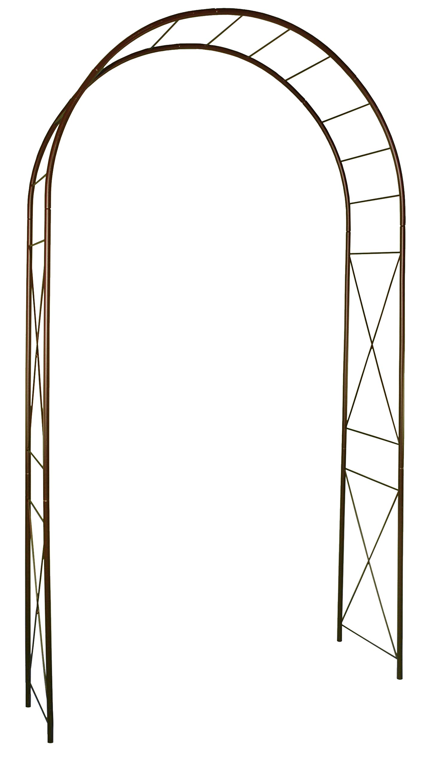 louis-moulin-arche-jardin-d-cor-losange-fer-vieilli-130-x-250-x-40-cm image 1