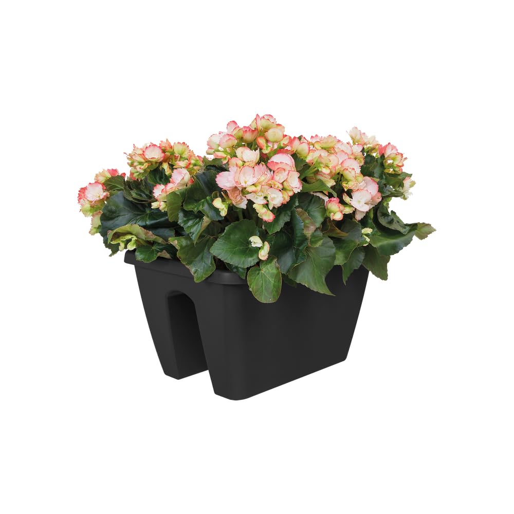 elho-barcelona-flower-bridge-40-cm-jardini-re-de-balustrade-noir-living-noir image 7