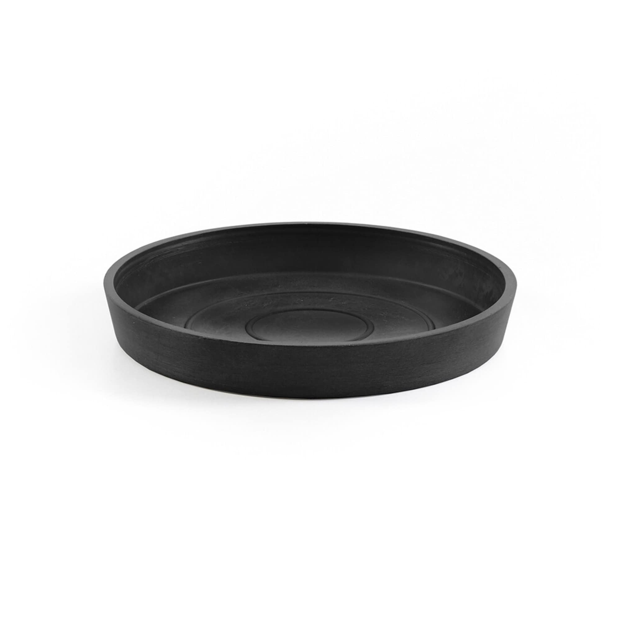 ecopots-soucoupe-round-25-gris-fonc-21-x-2-5-cm image 1