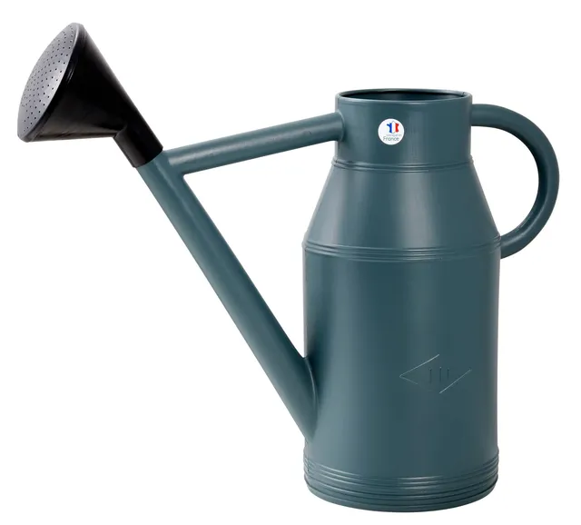 eda-arrosoir-rond-lyonnais-11-litres-avec-pomme-vert-m-tal image 1