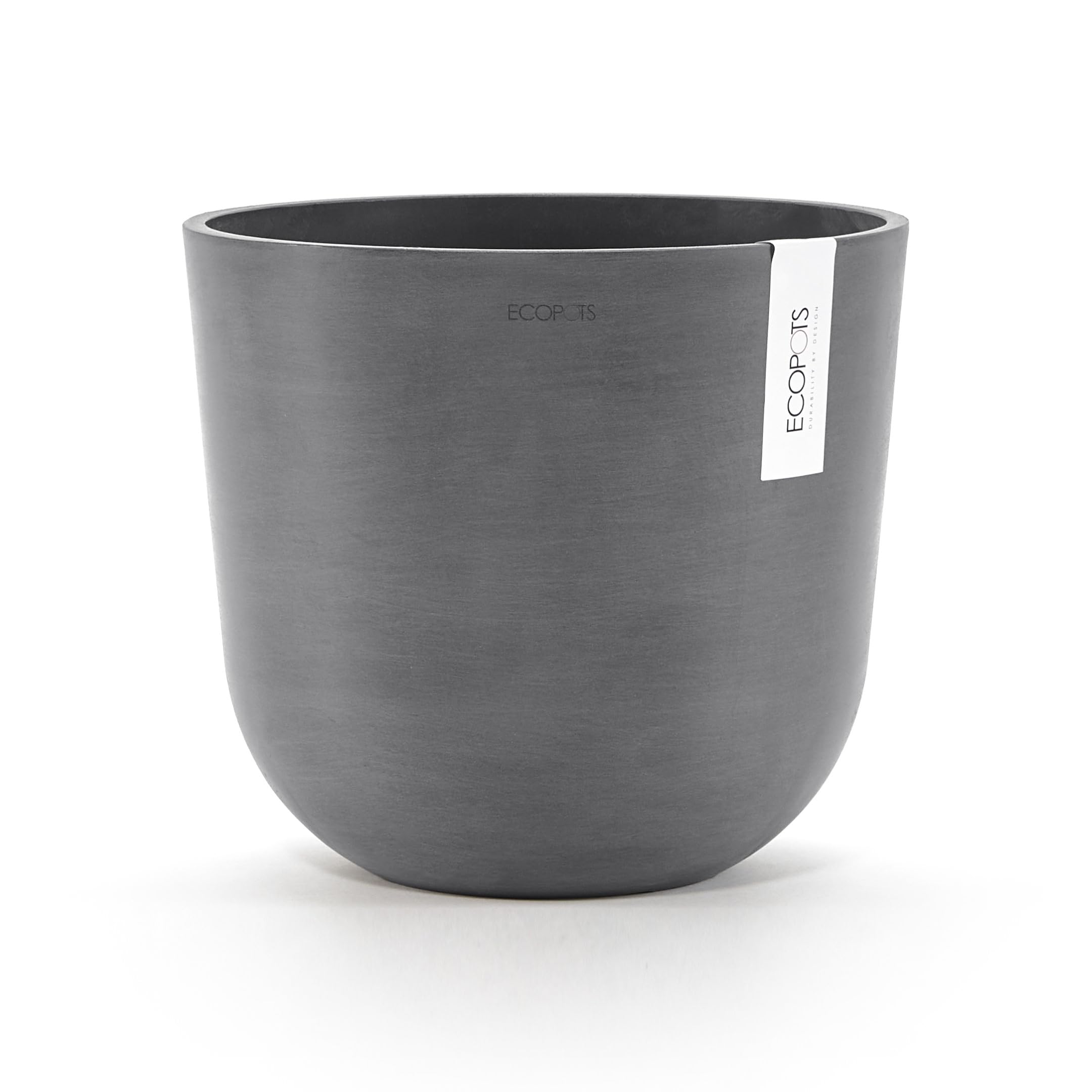 ecopots-oslo-25-pot-rond-25-x-h-21-8-cm-7-7-l-gris image 1