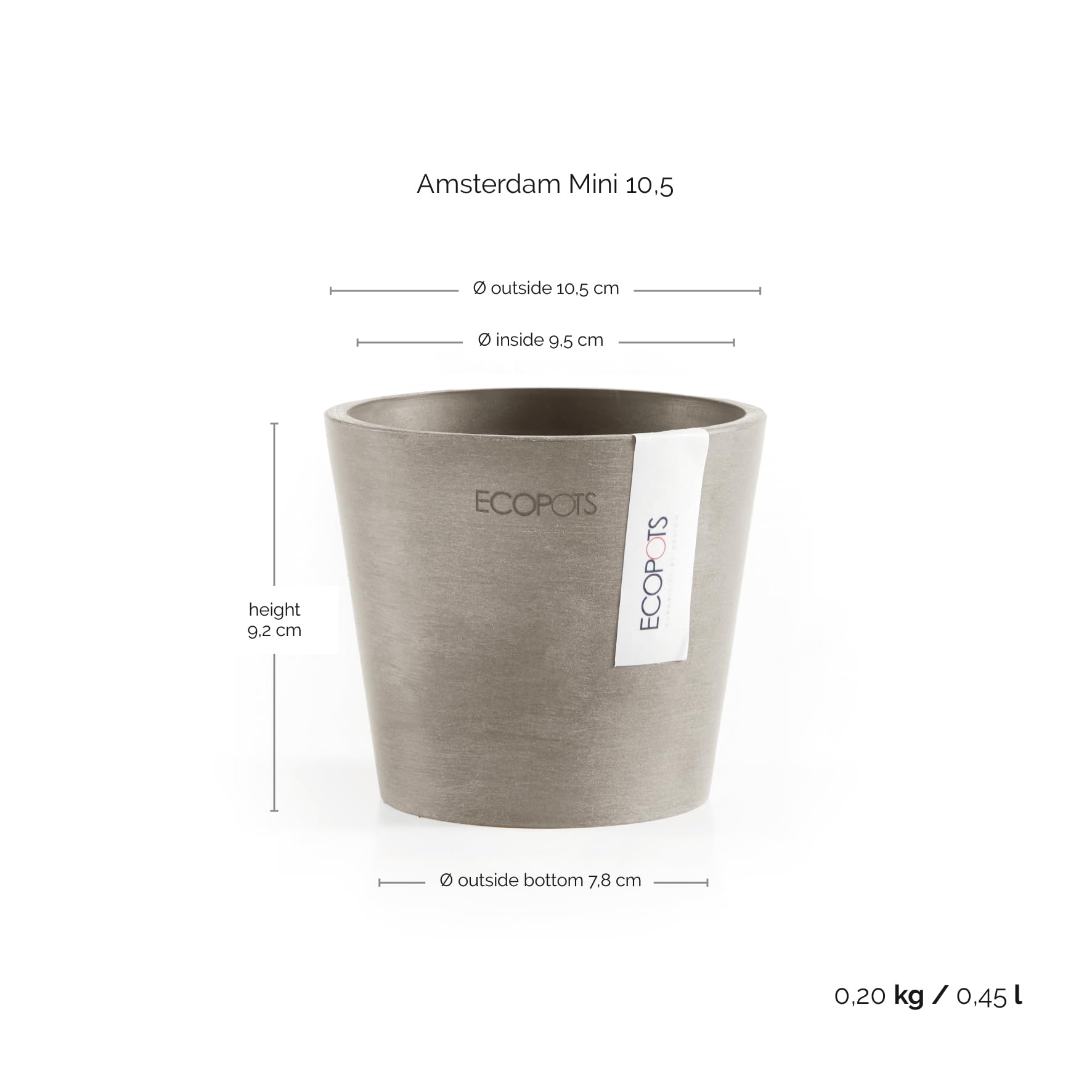 ecopots-amsterdam-mini-d-10-5-x-h-9-2-cm-petit-pot-recycl image 3