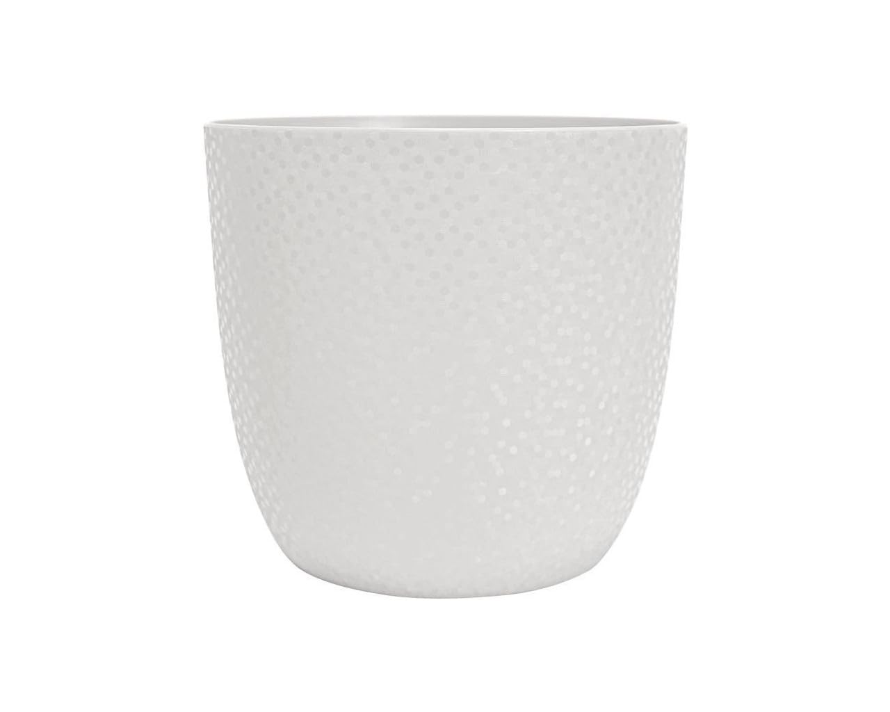 eda-cache-pot-opale-29-5-cm-blanc-ivoire image 1