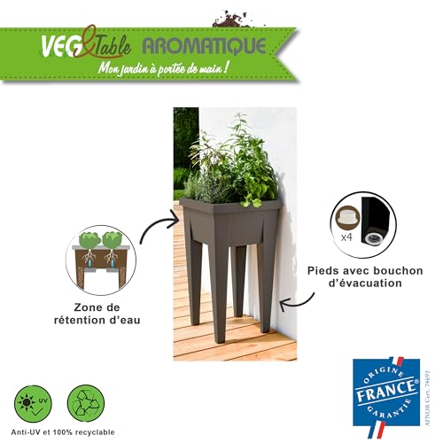 eda-veg-table-aromatique-23l-table-potag-re-38-5-x-38-5-x-68-cm-taupe image 8