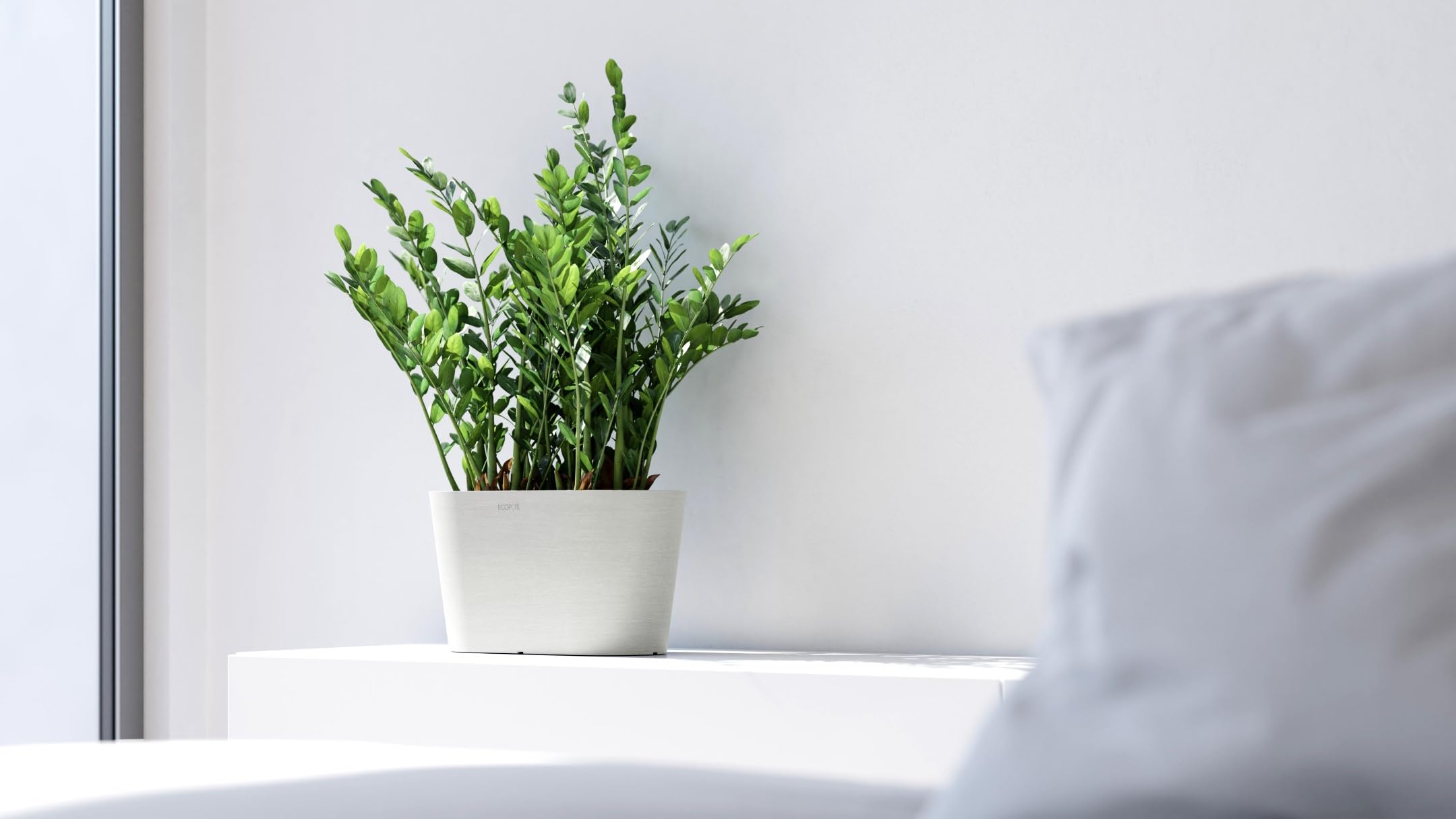 ecopots-tokyo-30-pot-ovale-r-serve-d-eau-pure-white image 3