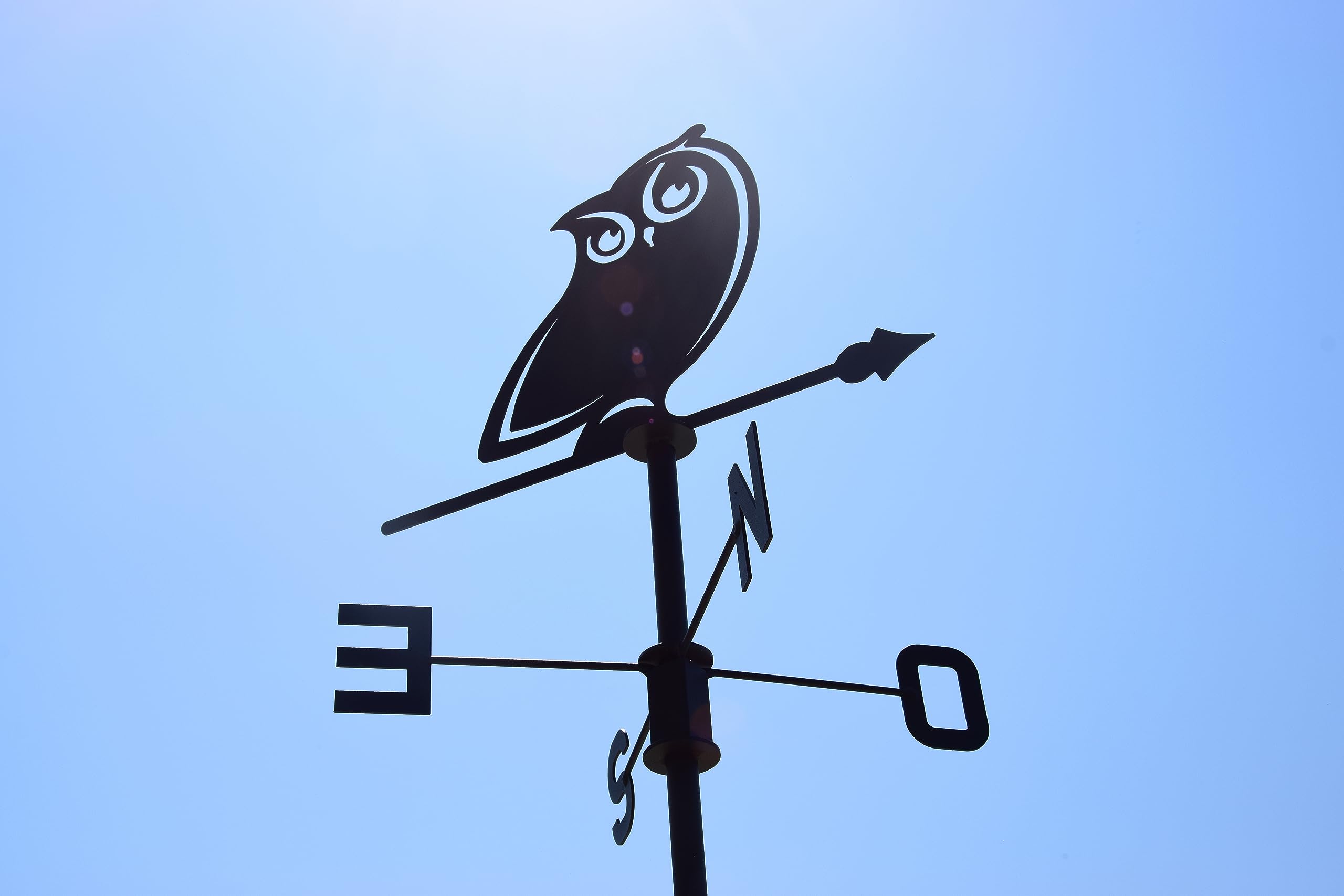louis-moulin-girouette-hibou-45x72-5-cm-anthracite image 2