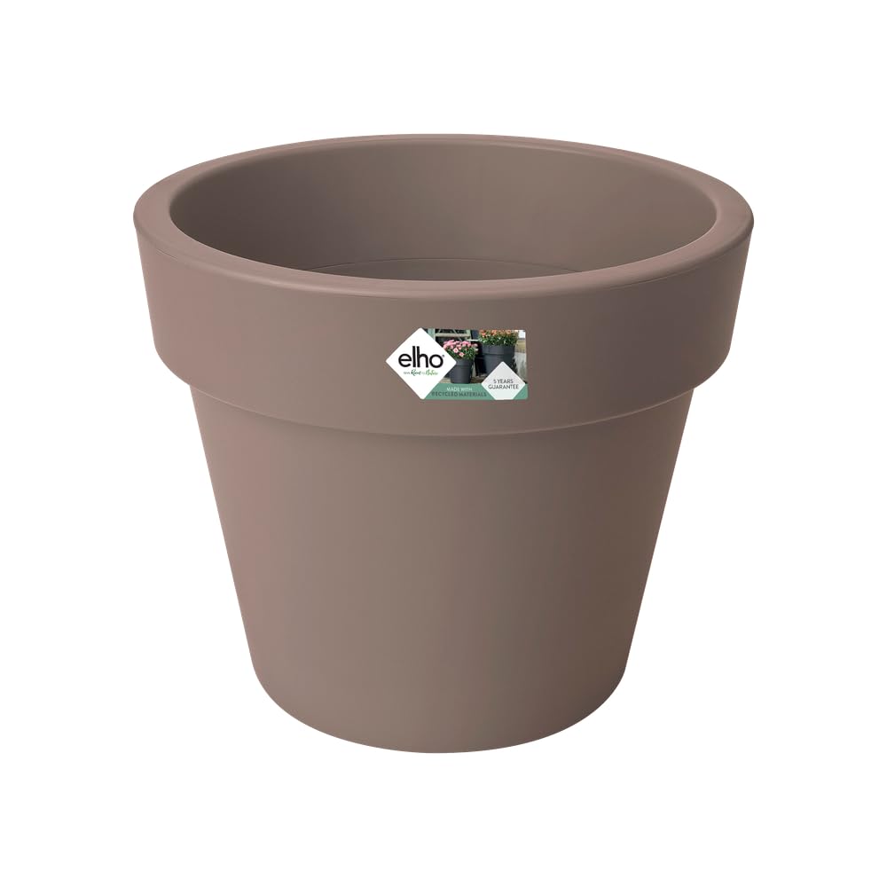 elho-green-basics-top-planter-23-cm-pot-de-fleur-taupe-23-x-h-19-6-cm image 1
