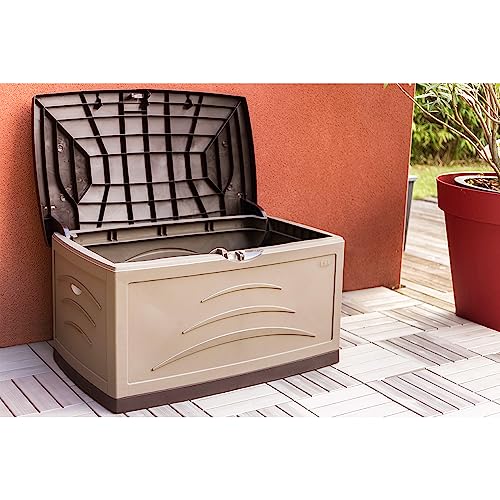 eda-serena-malle-de-jardin-500-l-121-x-76-x-67-cm-avec-roulettes-taupe image 4