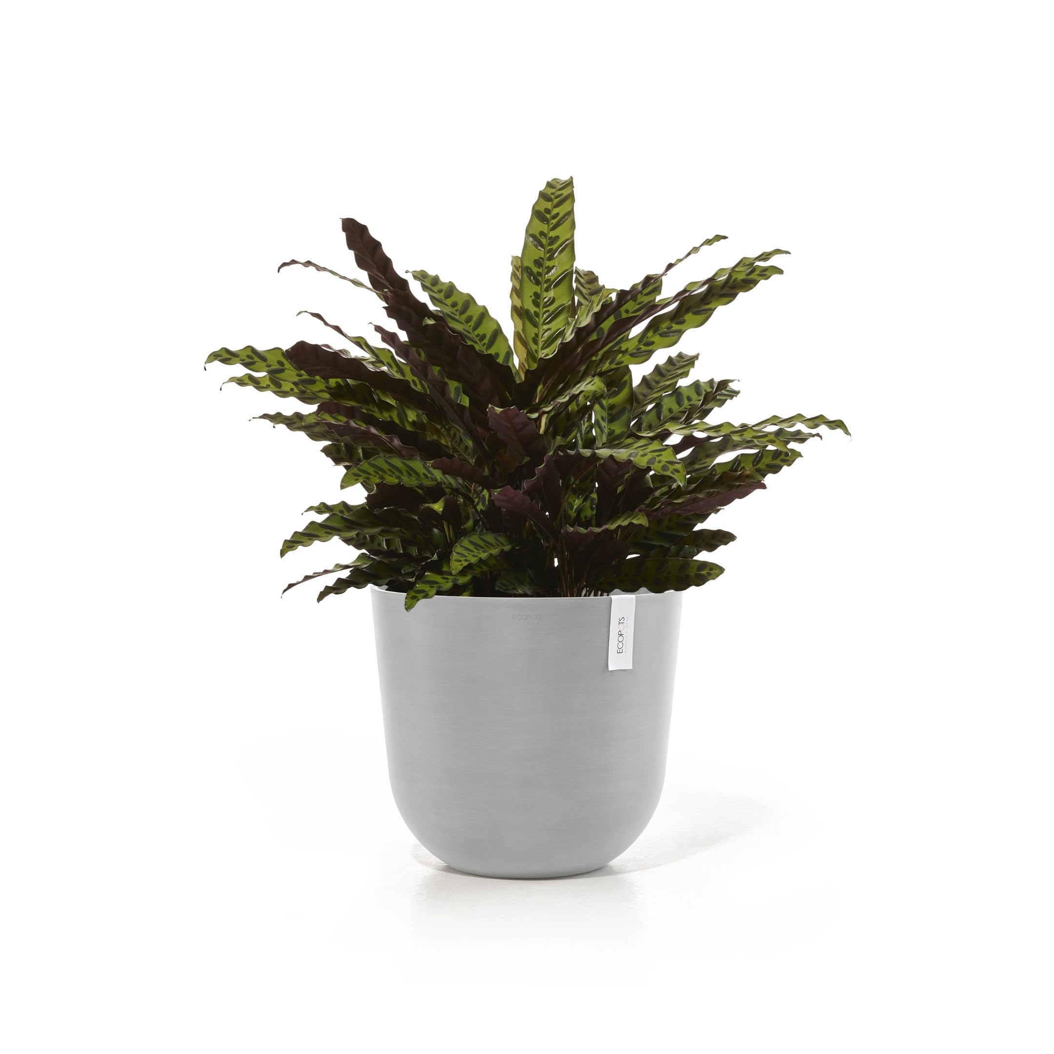 ecopots-oslo-45-pot-rond-blanc-gris-avec-r-servoir-d-eau-45-x-h-39-2-cm-46-6-l image 3