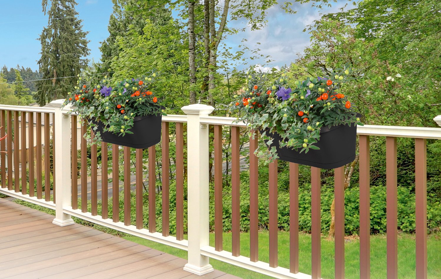 eda-chorus-jardini-re-2-6-l-avec-r-serve-d-eau-30-x-12-x-11-4-cm-gris-anthracite image 2