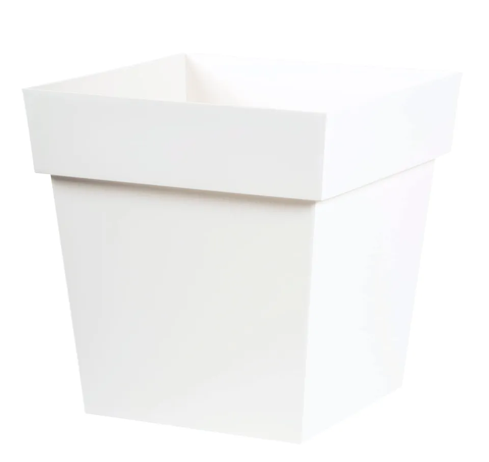eda-toscane-pot-de-fleur-carr-39-cm-38-l-blanc image 1