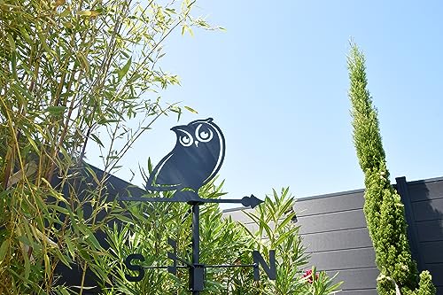 louis-moulin-girouette-hibou-45x72-5-cm-anthracite image 7