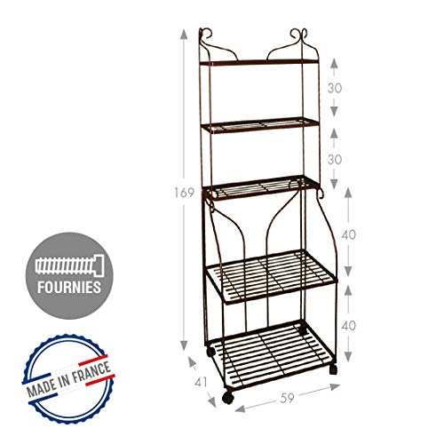 louis-moulin-536-tag-re-plante-boulang-re-volute-fer-vieilli image 6