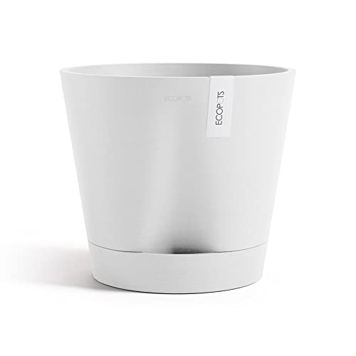 ecopots-venice-2-pot-rond-30-x-26-3-cm-pot-de-fleurs-avec-r-servoir-d-eau-blanc- image 8