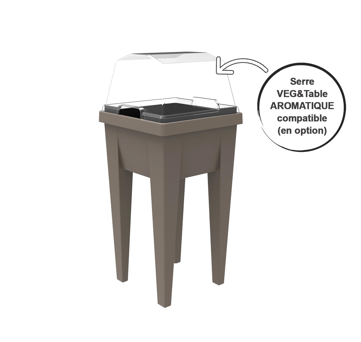 eda-veg-table-aromatique-23l-table-potag-re-38-5-x-38-5-x-68-cm-taupe image 4