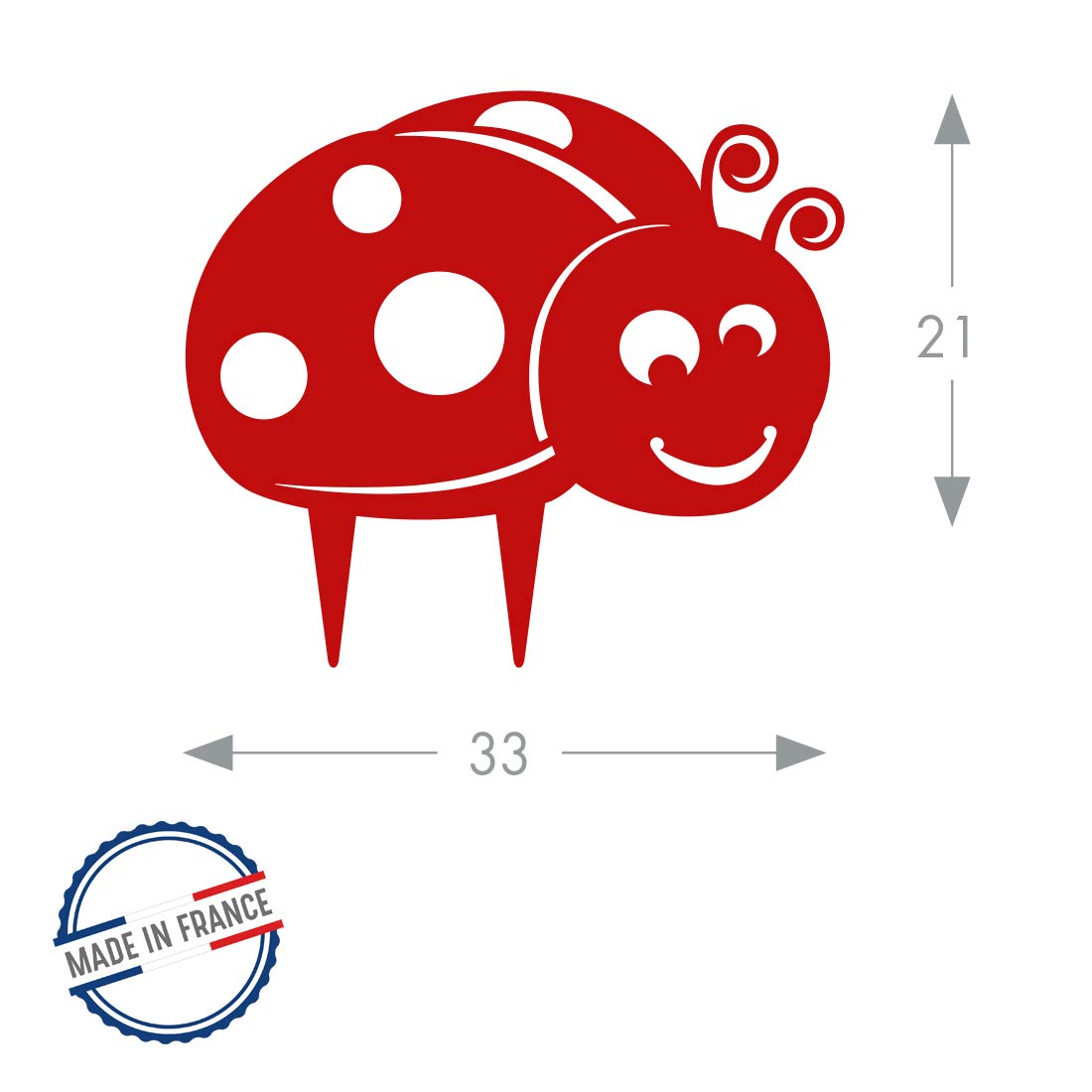 louis-moulin-figurine-piquer-coccinelle-21x33-cm-rouge image 4
