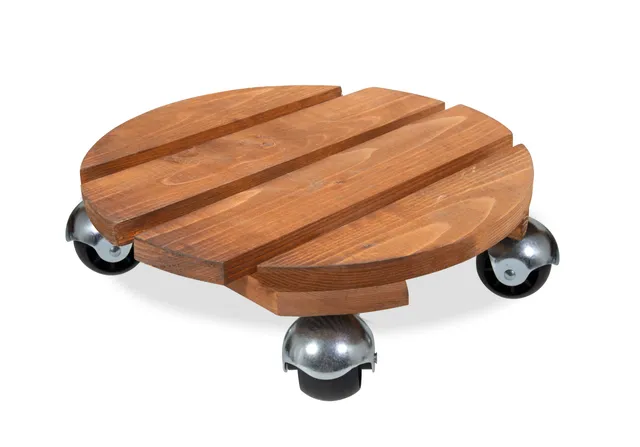 louis-moulin-basics-roule-plante-bois-rond-30-cm-naturel image 1