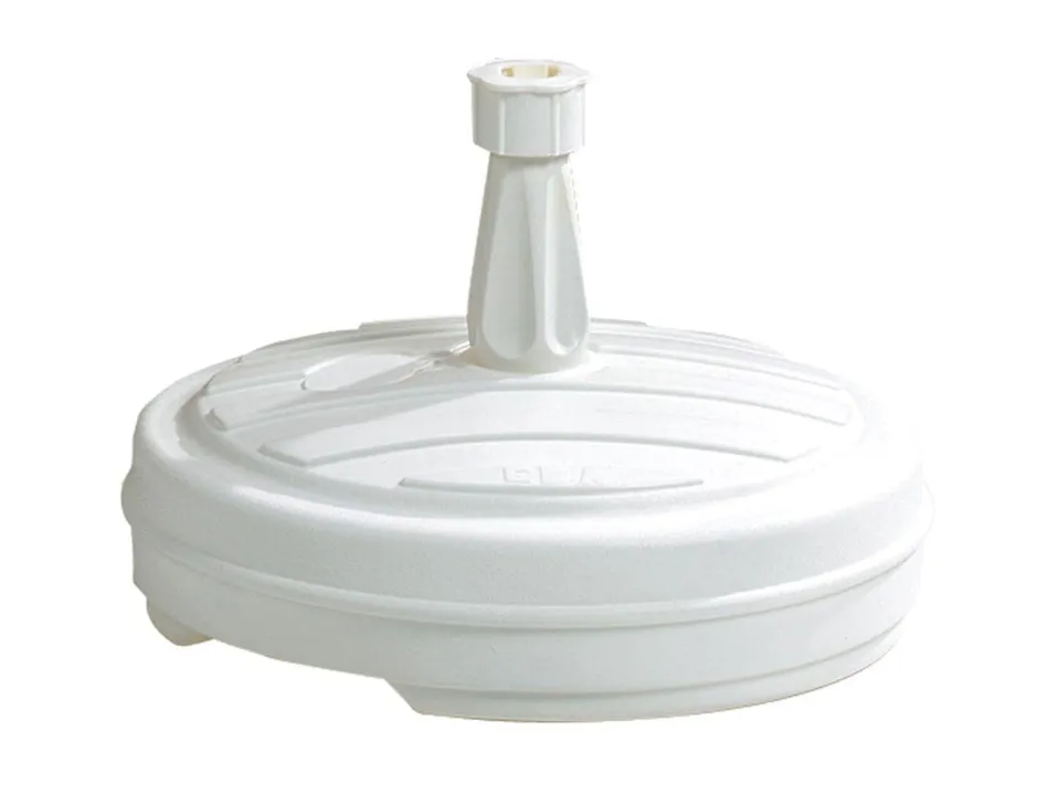 eda-pied-de-parasol-plastique-42-cm-blanc-lester image 1