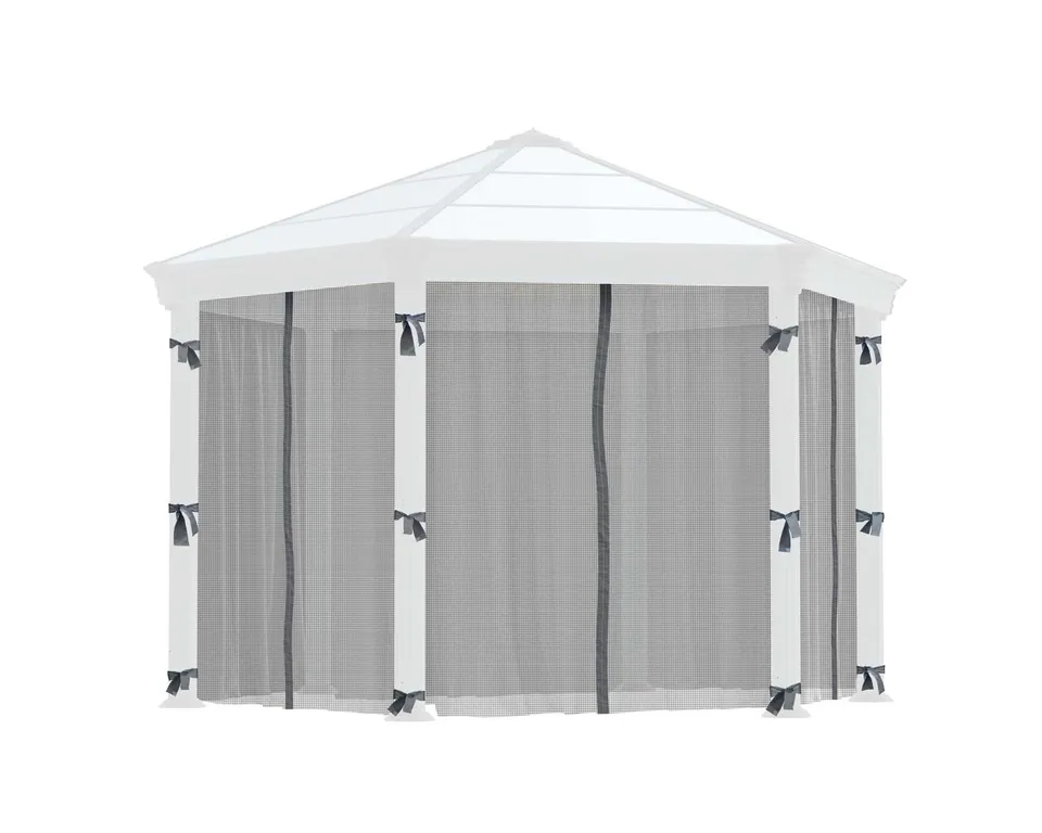 canopia-by-palram-roma-monaco-kit-moustiquaire-gazebo-hexagonal image 1