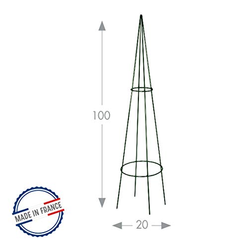 louis-moulin-tipi-classique-20x100-cm-tuteur-fer-vieilli-made-in-france image 5