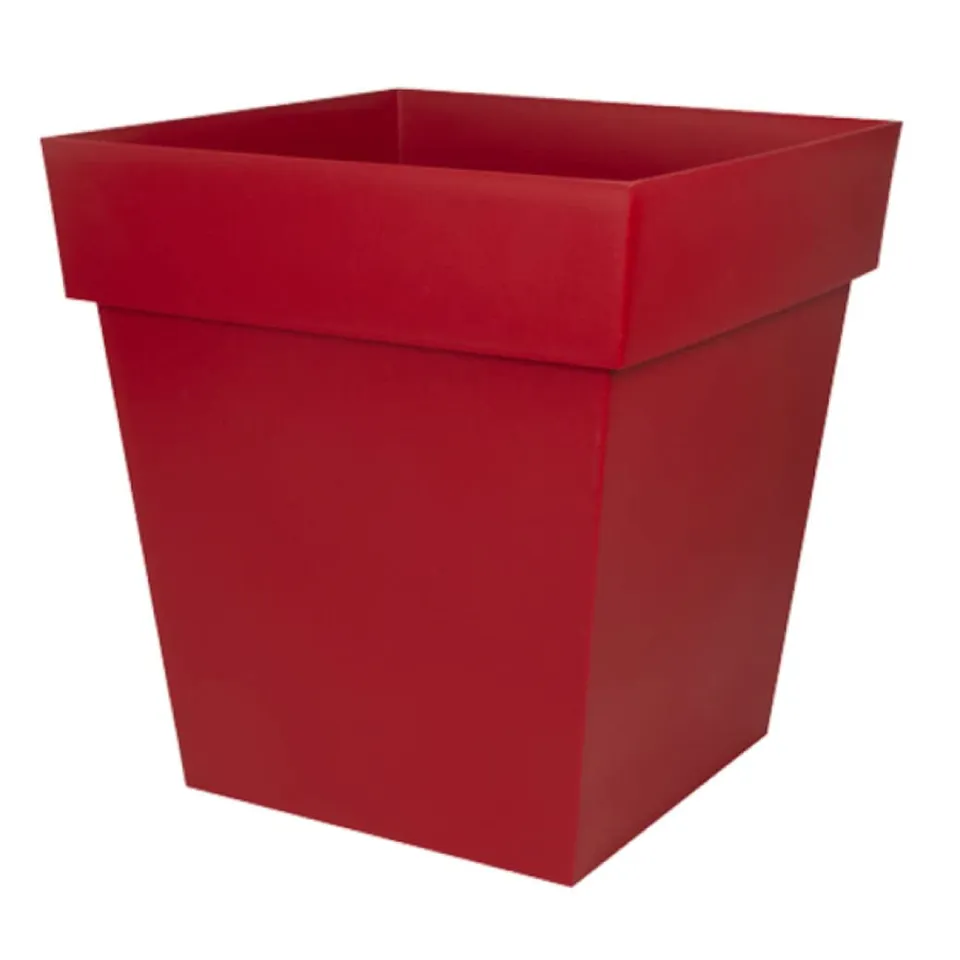 eda-toscane-pot-carr-32-cm-22-l-rouge-rubis image 1