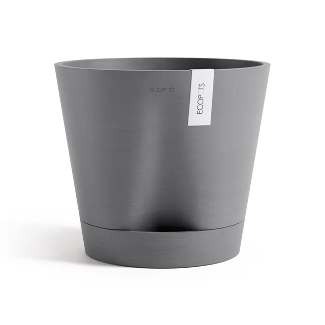 ecopots-venice-2-pot-rond-gris-30-x-h-26-3-cm-4-l-avec-r-servoir image 1