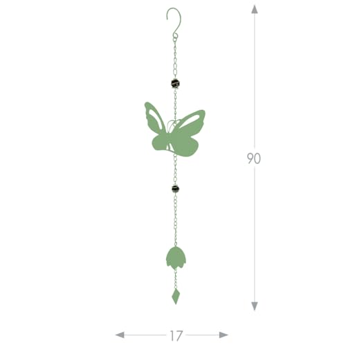 louis-moulin-carillon-m-tal-papillon-90-cm-vert-p-le-son-relaxant image 5