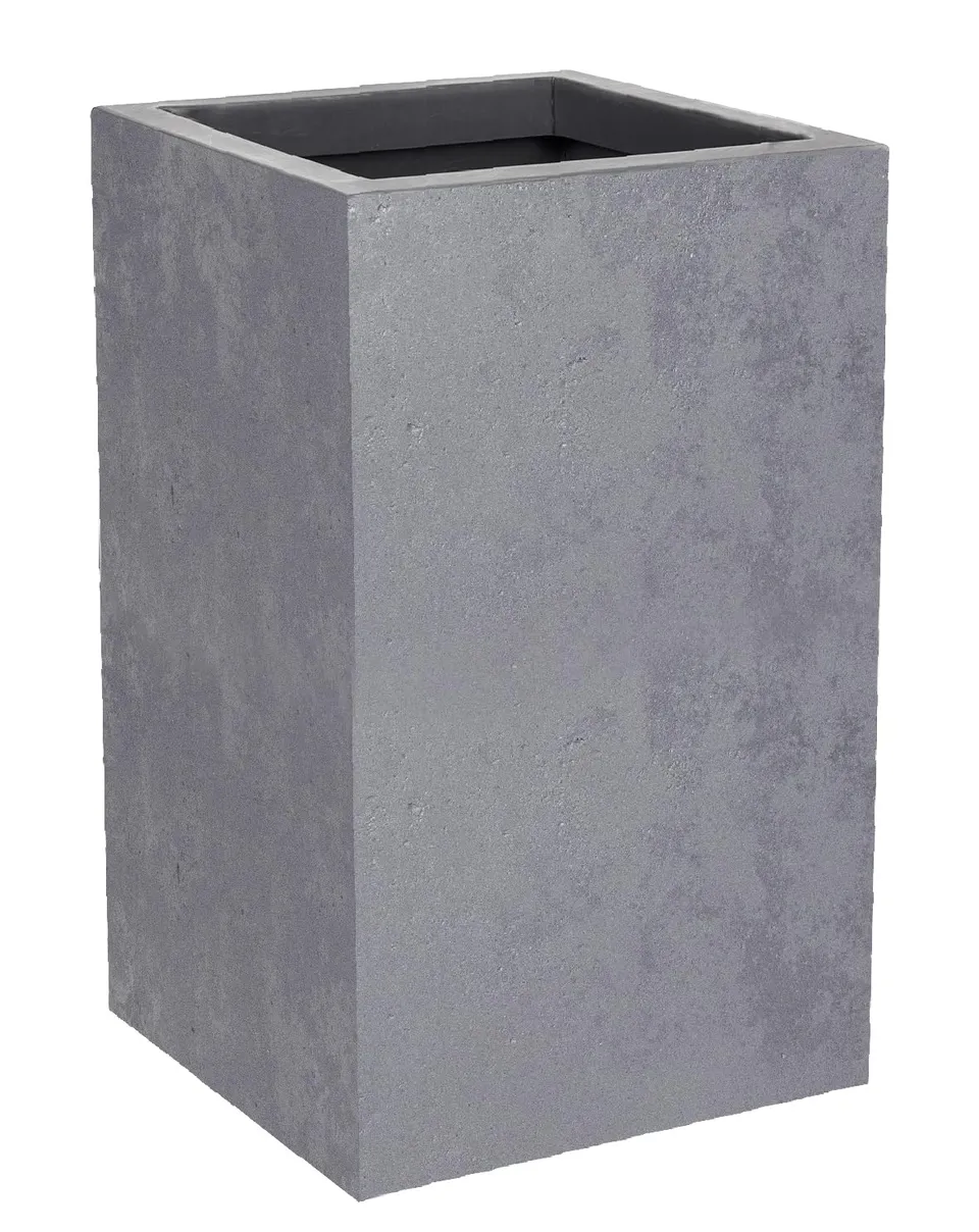 eda-basalt-up-pot-carr-haut-36-l-29-5-x-29-5-x-h-49-5-cm-gris-b-ton image 1