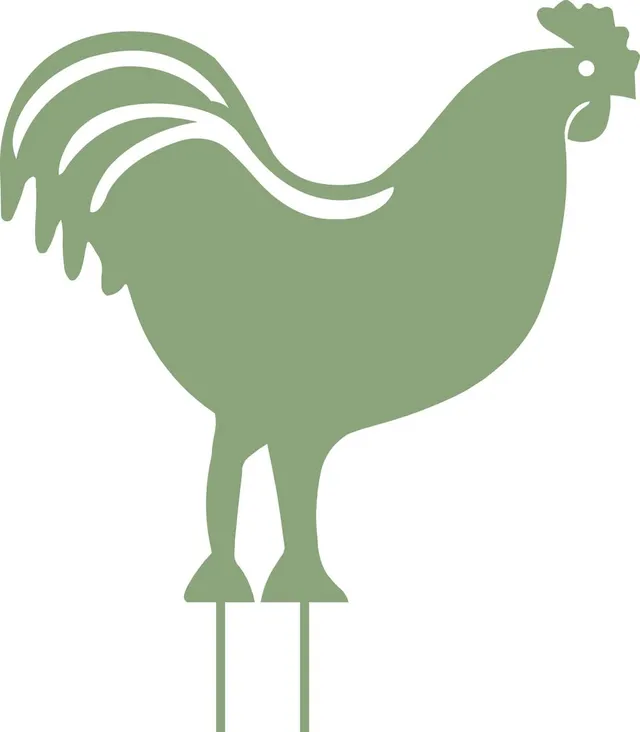 louis-moulin-figurine-piquer-coq-42-5x42-cm-vert-p-le image 1