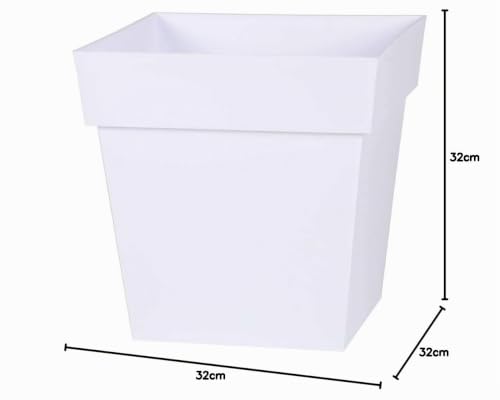 eda-pot-carr-toscane-32-cm-22-l-blanc image 4