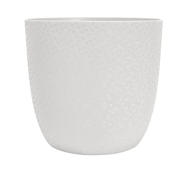 eda-cache-pot-opale-13-7-cm-blanc-ivoire image 1