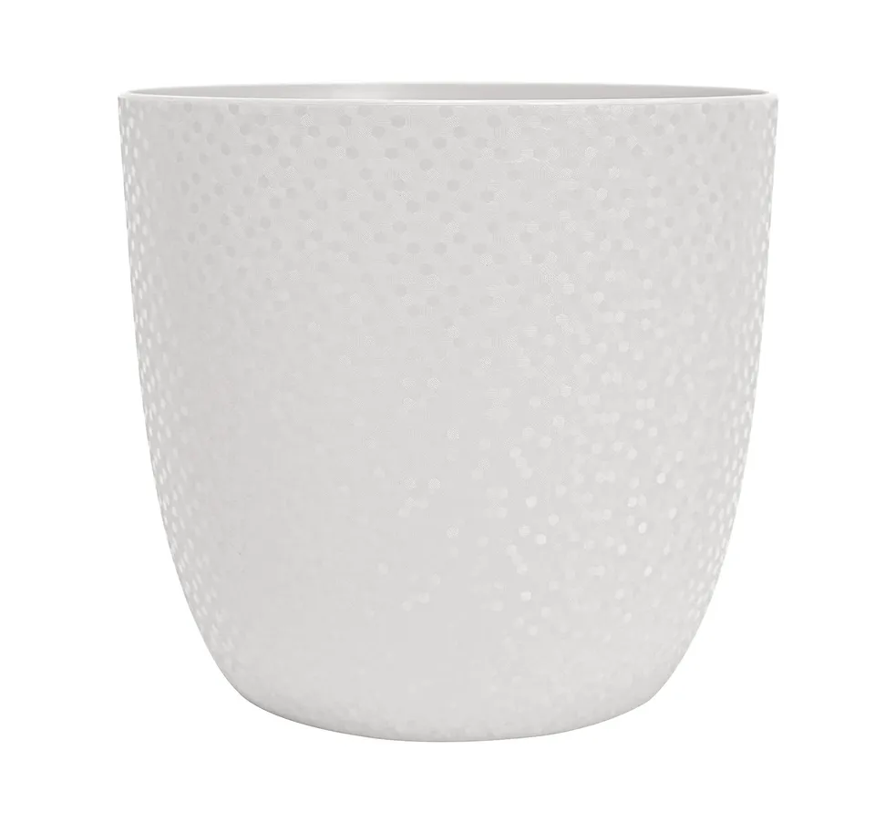 eda-cache-pot-opale-13-7-cm-blanc-ivoire image 1