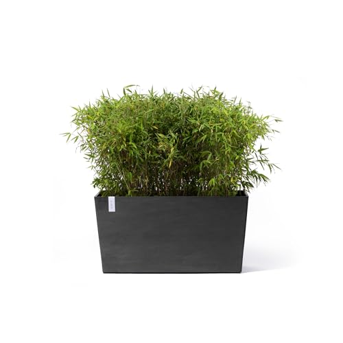 ecopots-paris-jardini-re-sur-roues-100-gris-fonc-100-x-40-x-h-50-cm-137-l image 8