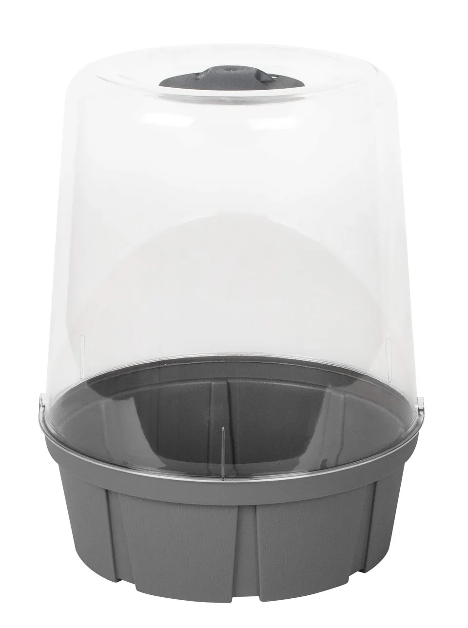 eda-mini-serre-de-culture-ronde-3-4-l-cloche-sp-ciale-tomates-25-x-h-32-cm-gris- image 1