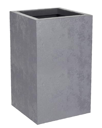 eda-basalt-up-pot-carr-haut-36-l-29-5-x-29-5-x-h-49-5-cm-gris-b-ton image 5