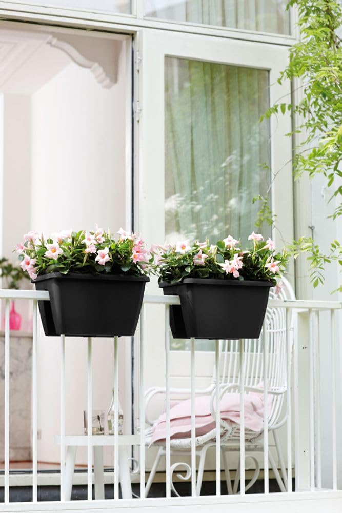 elho-barcelona-flower-bridge-40-cm-jardini-re-de-balustrade-noir-living-noir image 5