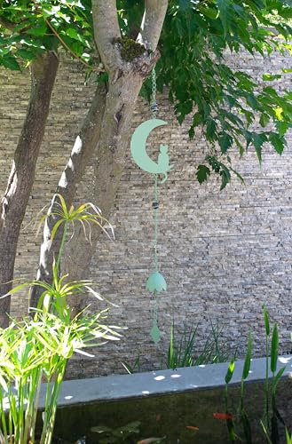 louis-moulin-carillon-m-tal-chat-lune-90-cm-vert-p-le image 7
