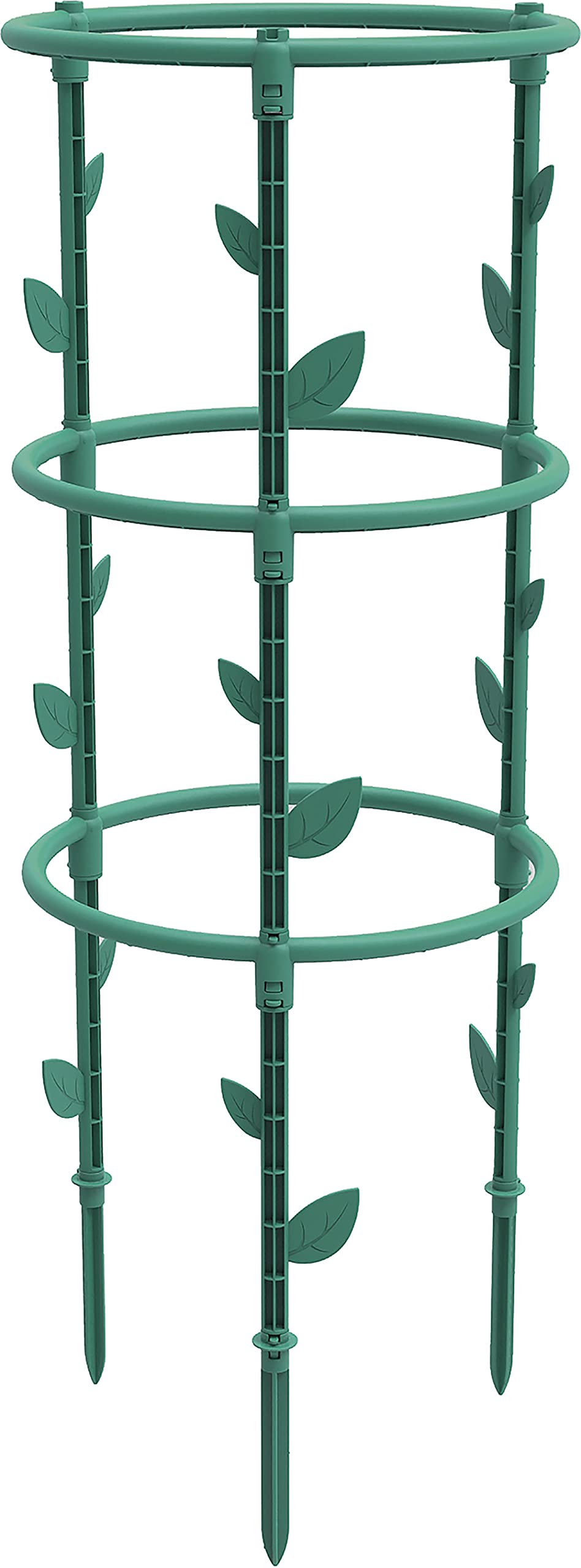 eda-veg-table-tuteur-pour-plantes-grimpantes-rond-25-x-h-66-3-cm-vert-canada image 1