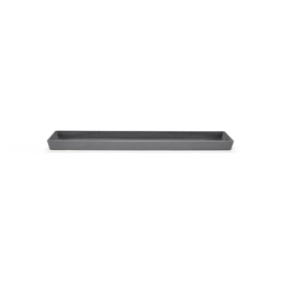 ecopots-soucoupe-rectangulaire-45-gris-43-5-x-15-5-x-h-3-3-cm image 1