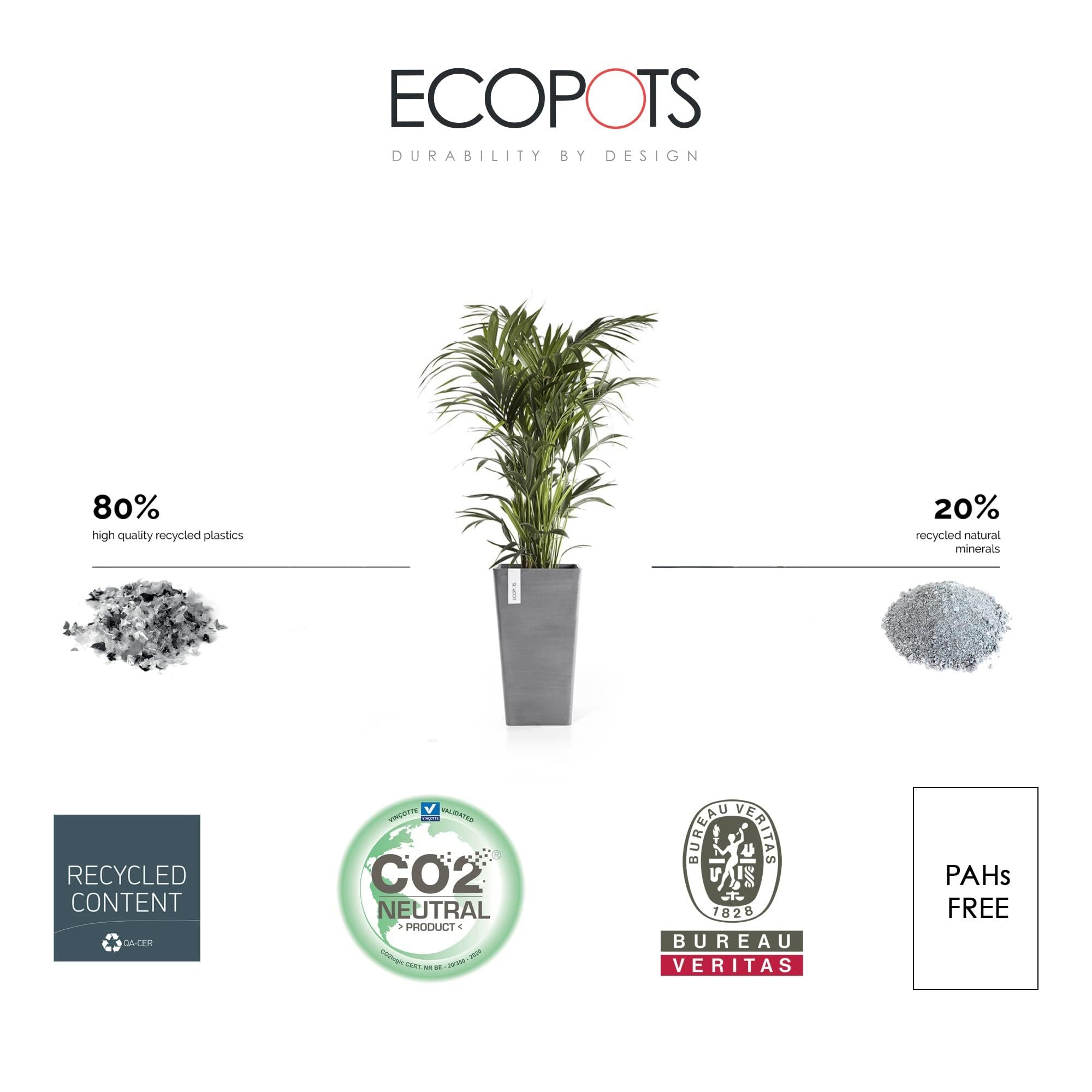ecopots-rotterdam-high-56-pot-haut-carr-gris-31-x-31-x-h-56-cm-36-2-l image 2