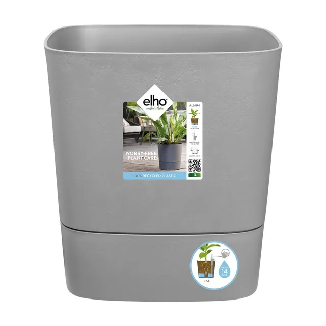 elho-greensense-aqua-care-carr-30-cm-ciment-clair-29-5-x-29-5-x-h-30-2-cm image 1