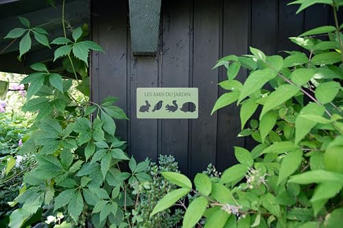 louis-moulin-pancarte-murale-m-tal-les-amis-du-jardin-25-5-x-12-5-cm-vert-p-le image 6