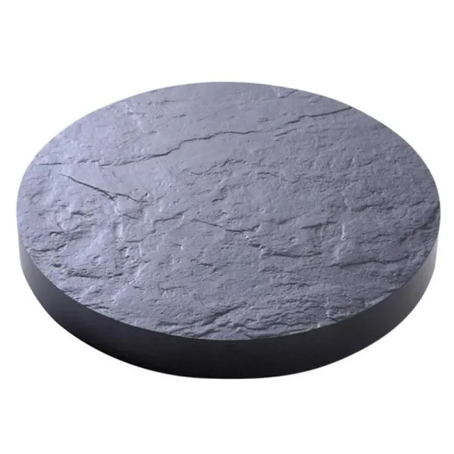 eda-support-roulettes-plantes-30-cm-150-kg-gris-ardoise-imitation-pierre image 1