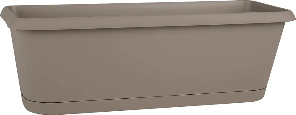 eda-jardini-re-chorus-50-cm-avec-r-serve-d-eau-9-4-l-taupe image 1