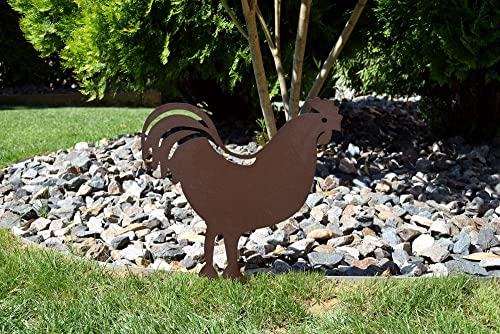 louis-moulin-figurine-piquer-coq-42-5x42-cm-fer-vieilli image 8