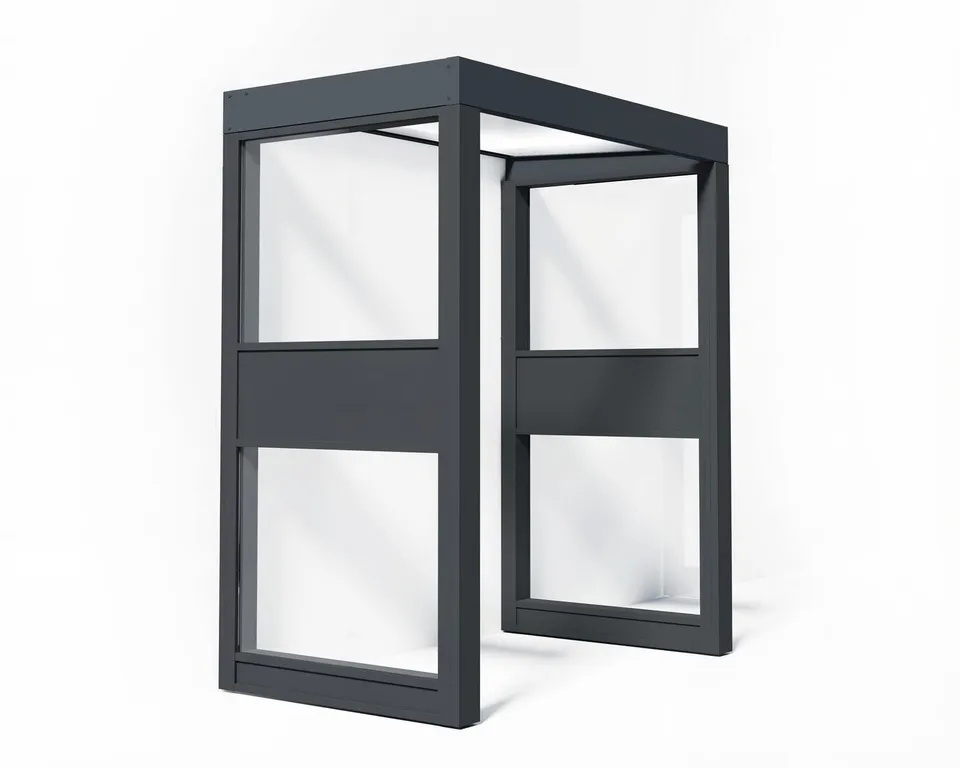 canopia-by-palram-sophia-kit-marquise-de-porte-91-x-213-cm-avec-2-parois-lat-ral image 1