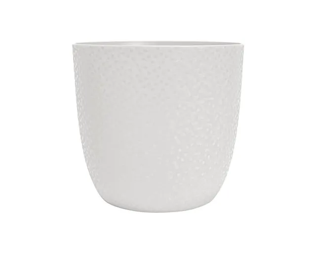 eda-cache-pot-opale-29-5-cm-blanc-ivoire image 1