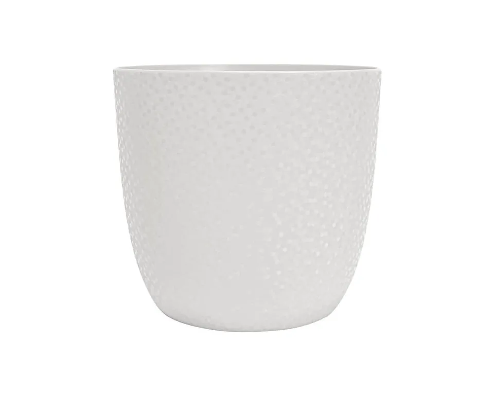 eda-cache-pot-opale-29-5-cm-blanc-ivoire image 1