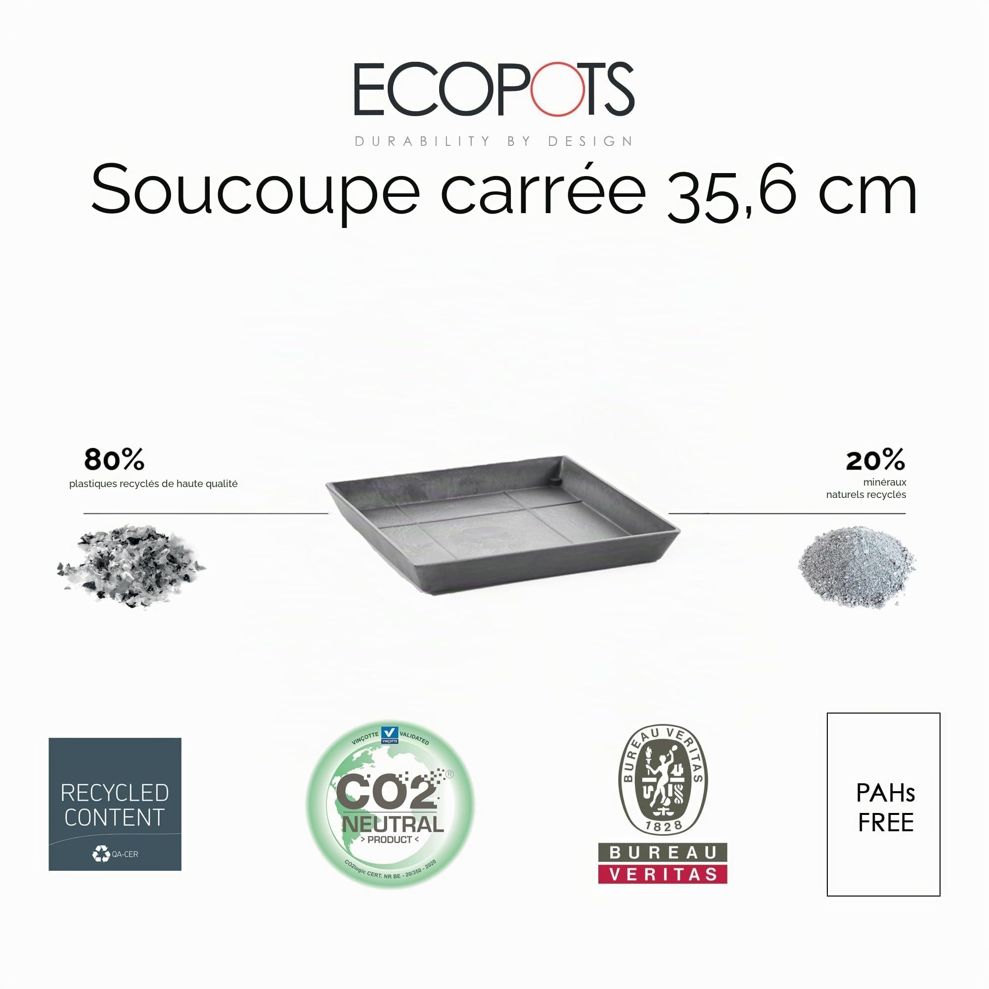 ecopots-soucoupe-square-40-gris-soucoupe-carr-e-pour-pot-rotterdam-40-cm-35-5-x- image 2