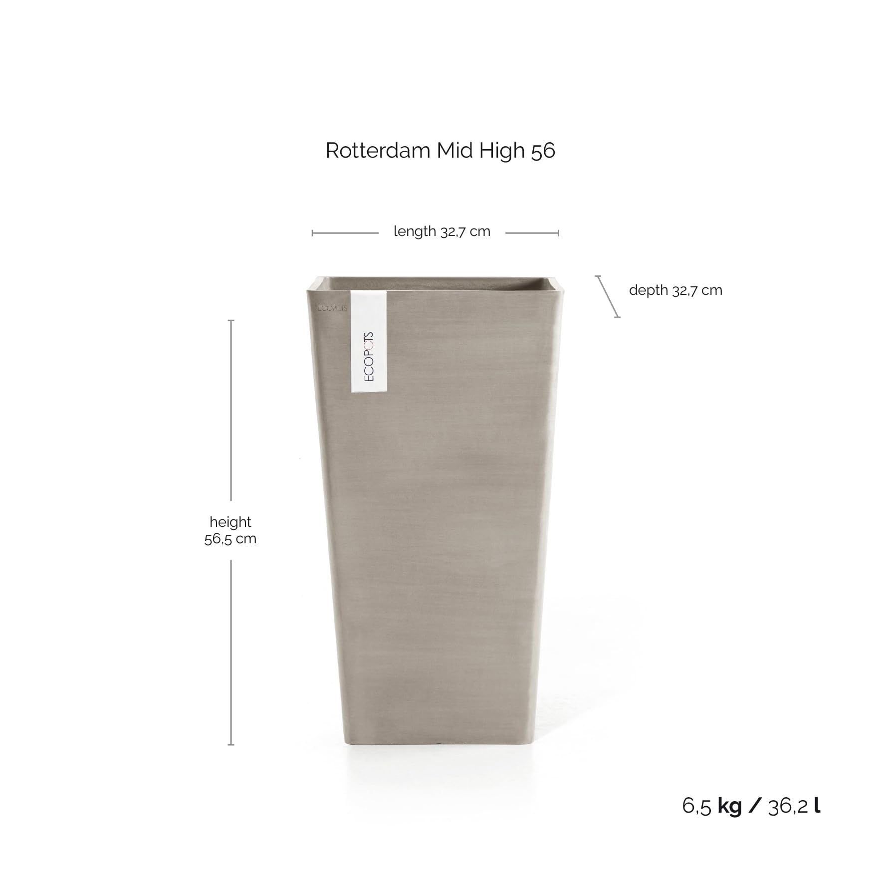 ecopots-rotterdam-56-pot-haut-carr-taupe-31-x-31-x-h-56-cm-36-2-l image 3